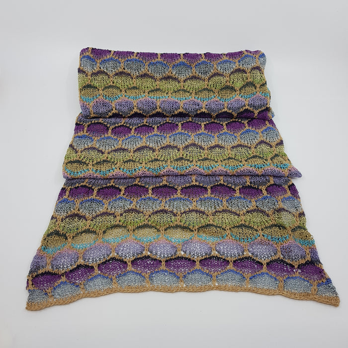 'Shell Mussel' Scarf, cashmere/silk (AD61)