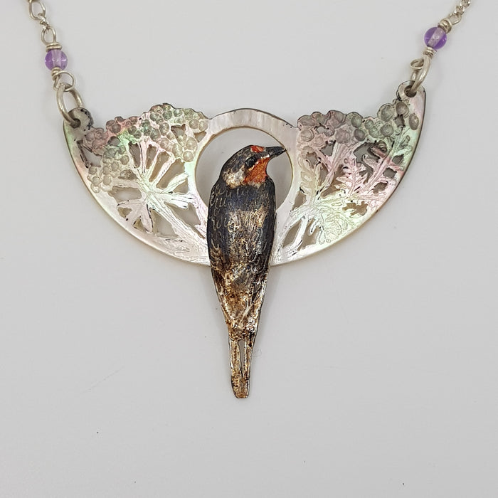 Barn Swallow necklace (ED235)