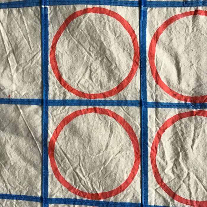 Circles and Squares Calico Bedspread (JB36)