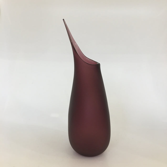 Large Pod Vase, burgundy (LOC285)