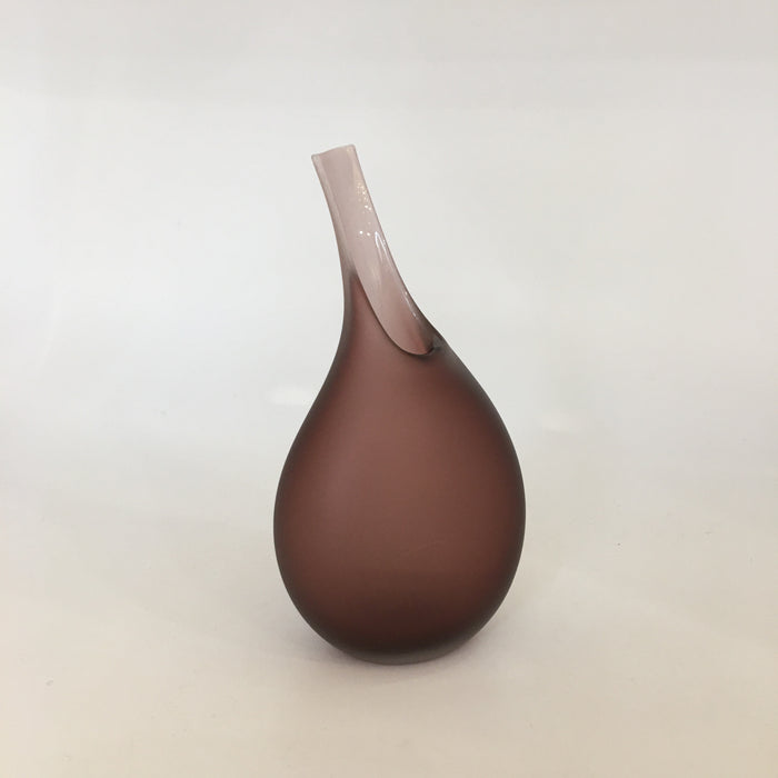 Mini Pod Vase, dark burgundy (LOC289)