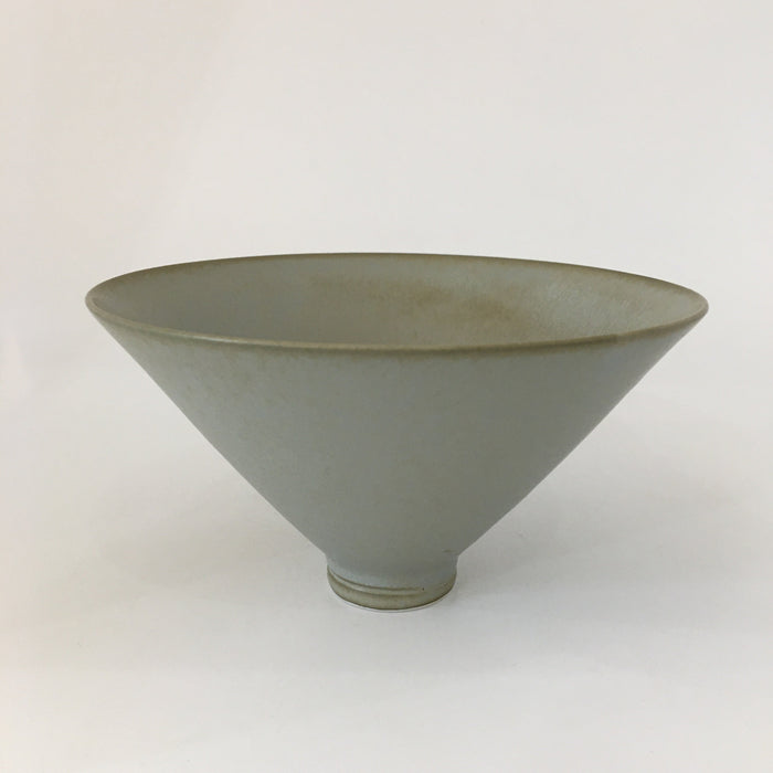 Small Bowl, porcelain, satin-matt blue-grey (RH26)