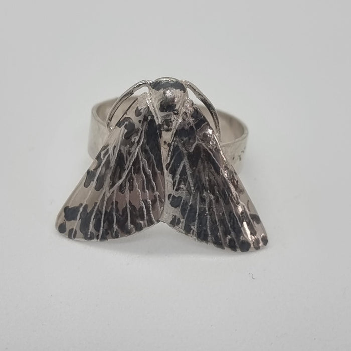 Black Arches Moth Ring (ED225)