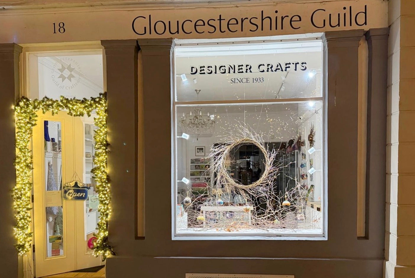 A Closer Look at Our Christmas Window