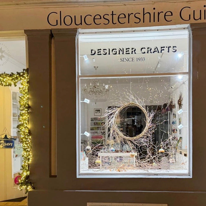 A Closer Look at Our Christmas Window