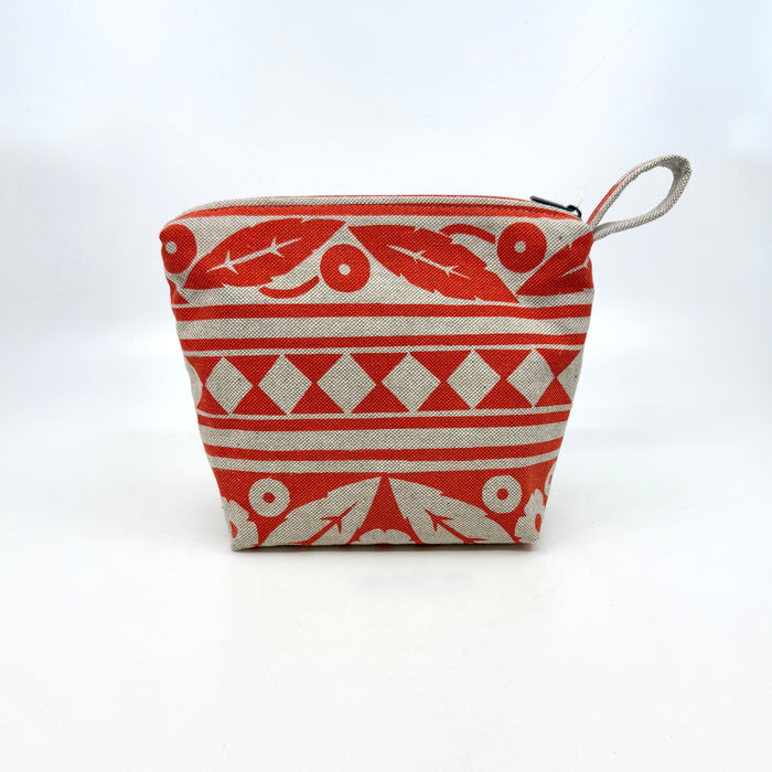 'Rodmarton' make up bag, orange (KC110F)