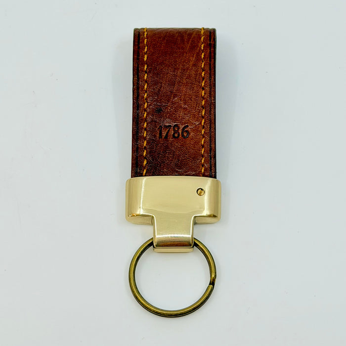 1786 Russia leather key fob, (MAM274A)