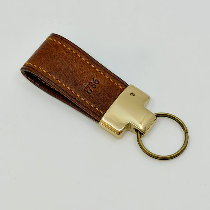 1786 Russia leather key fob, (MAM274A)