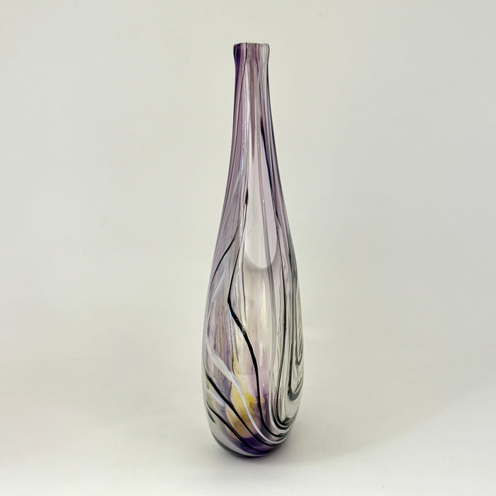 Feather Bottle, Amethyst and Gold Topaz (LOC405)