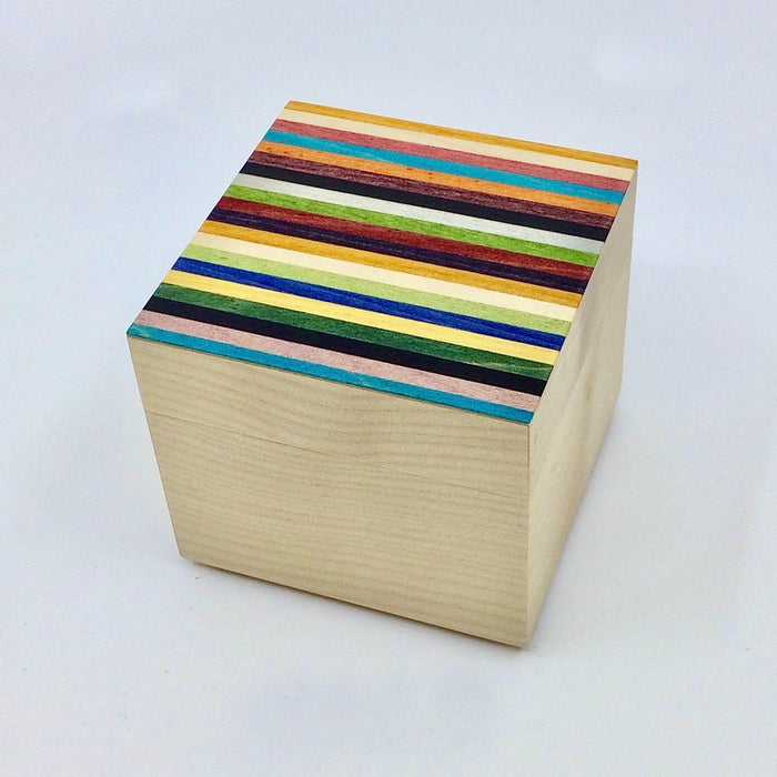 Candy Stripe Cube Box (KS42)