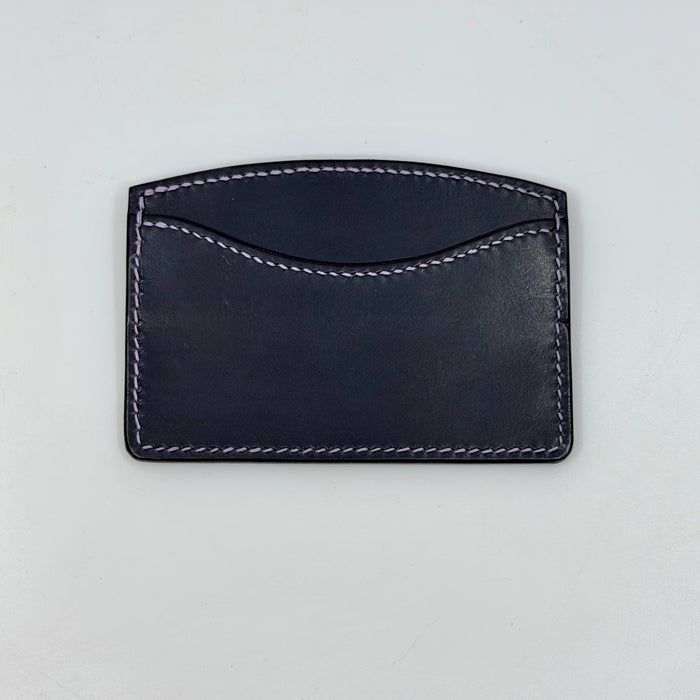 Calf Credit Card wallet, Blue (MAM287B)