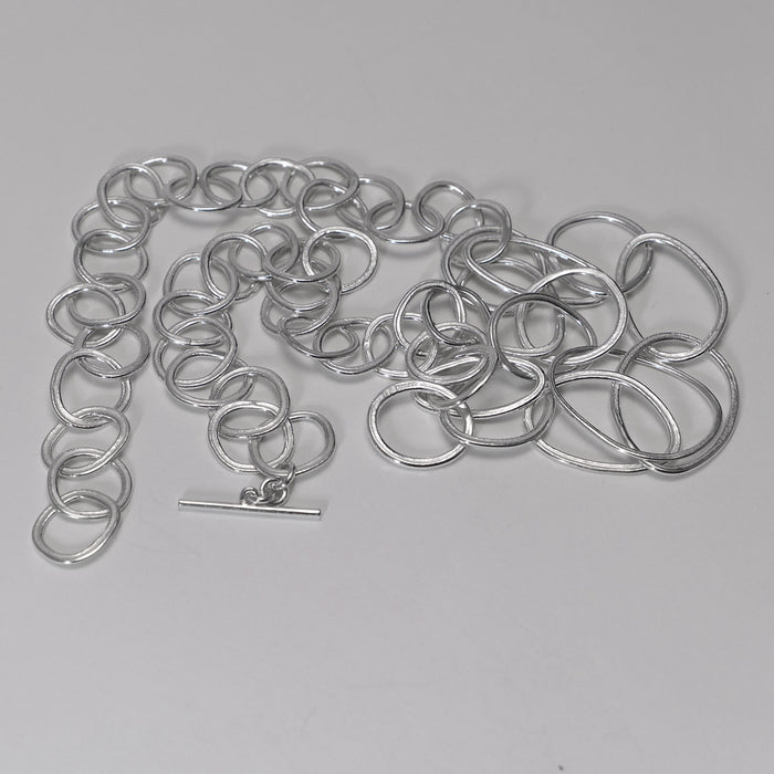 Necklace Loose-links Sterling Silver (FH490)