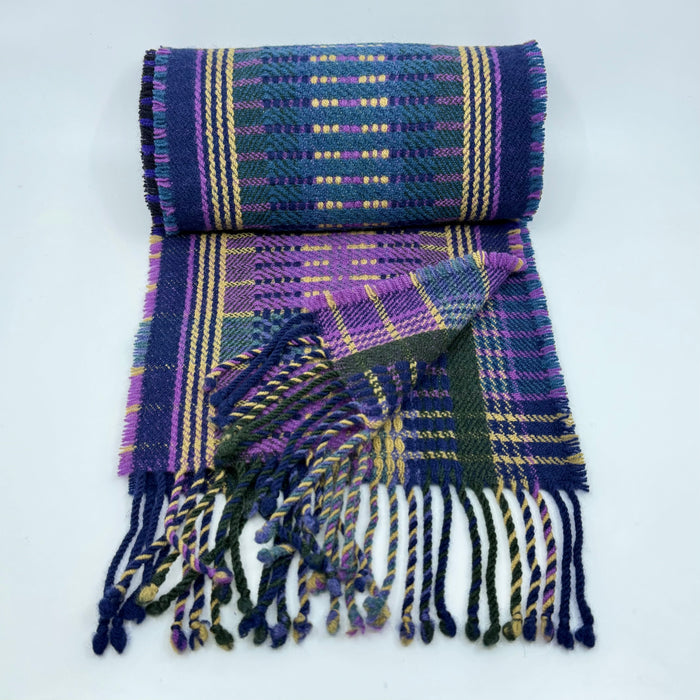 'Starling' Handwoven Lambswool Scarf (HF64)