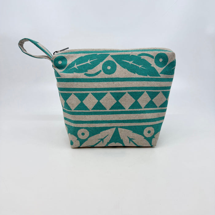 'Rodmarton' make up bag, turquoise (KC110G)