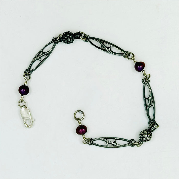 Blackberry link bracelet (TB169)