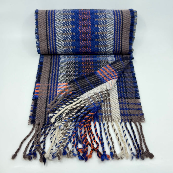 'Swallow' Handwoven Lambswool Scarf (HF60)