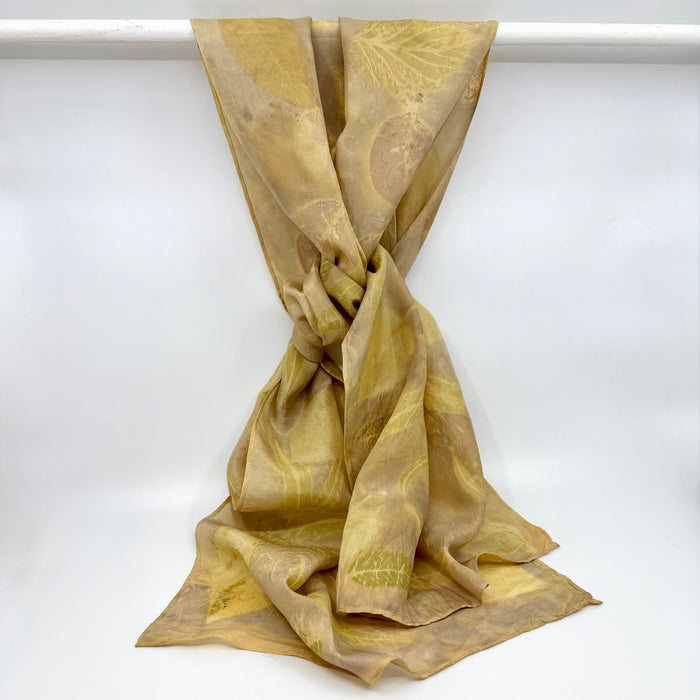 Neck scarf pale yellow (CRE11)