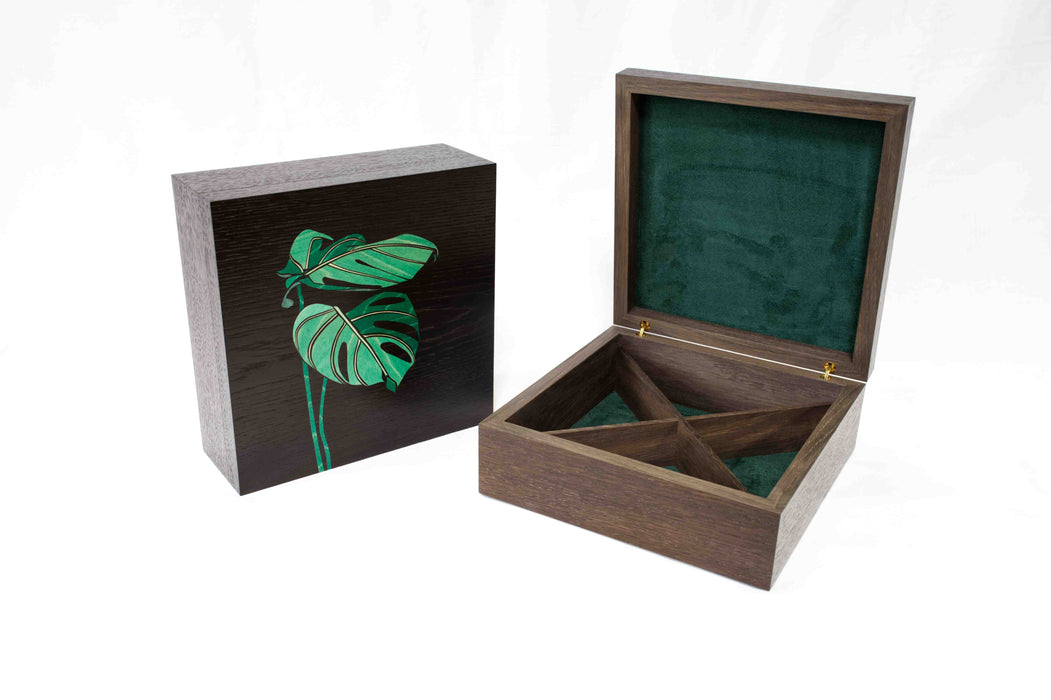 Monstera Leaf Box (KS172)