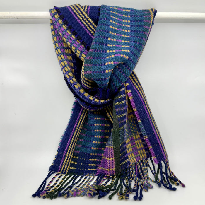 'Starling' Handwoven Lambswool Scarf (HF64)