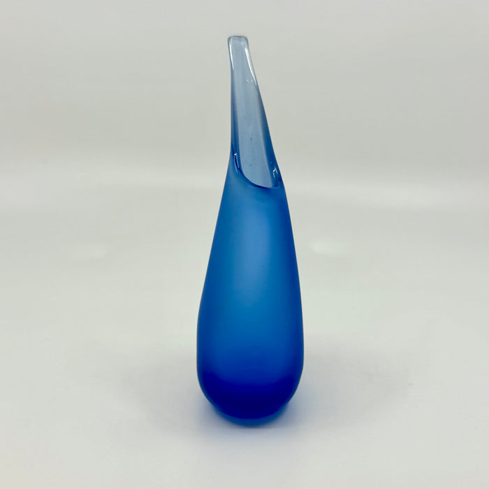 Small Pod Vase, Mid Blue (LOC446)