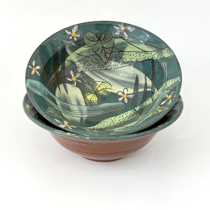 Pudding Bowl, Forest Green (BW64f)