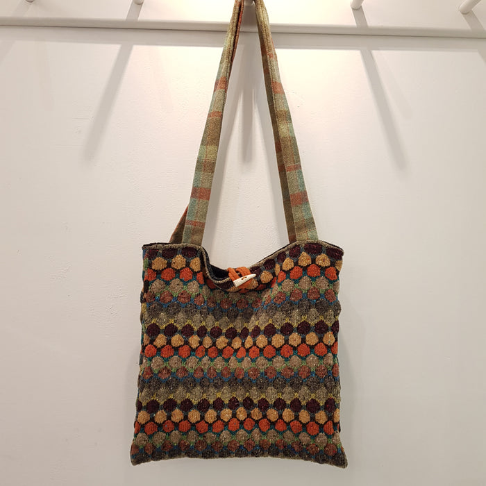 'Mille Fleur Brown' Bag, (AD55)