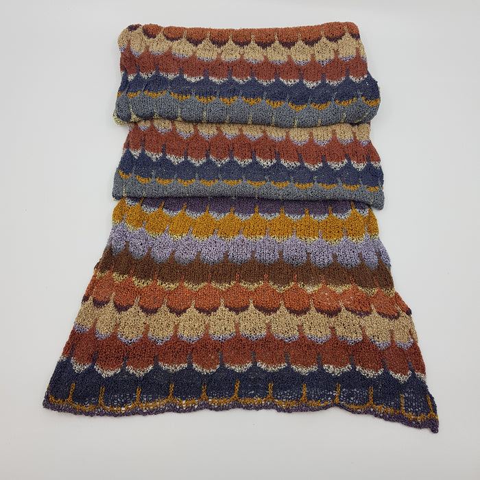 'Florentine' scarf, silk marl (AD974)