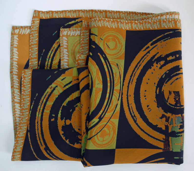 'In Focus square' silk scarf (AN344)