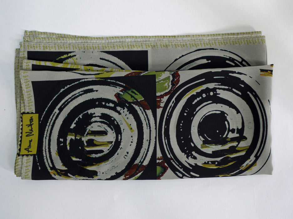 'In Focus square' silk scarf (AN345)