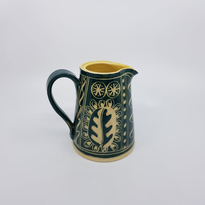 'Engraved' medium jug, green (AH669B)