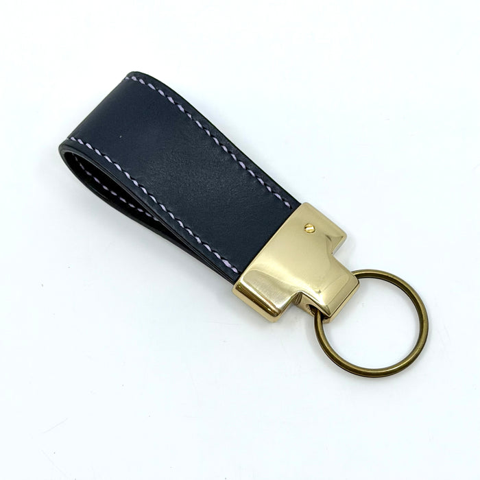 Calf key fob, navy (MAM300B)