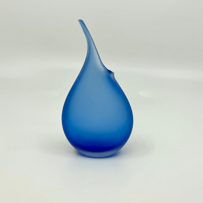 Small Pod Vase, Mid Blue (LOC446)