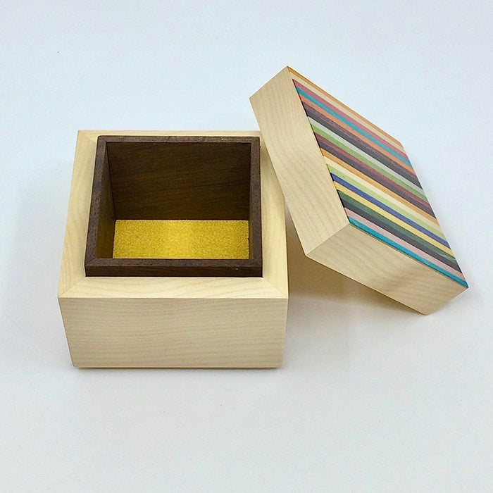 Candy Stripe Cube Box (KS42)