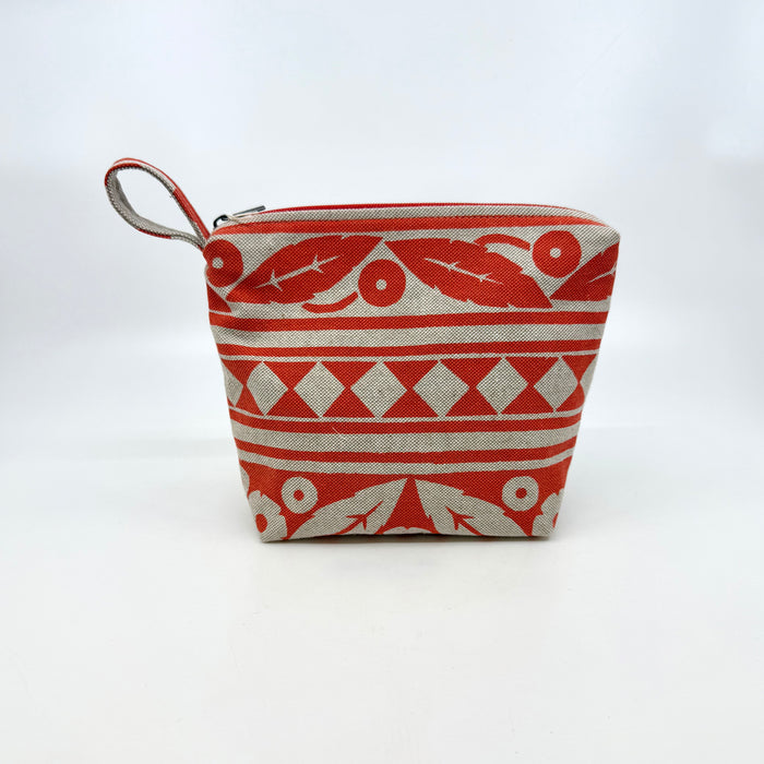 'Rodmarton' make up bag, orange (KC110F)