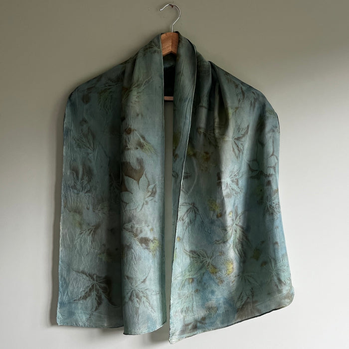 Opera scarf, sea green (CRE96A)