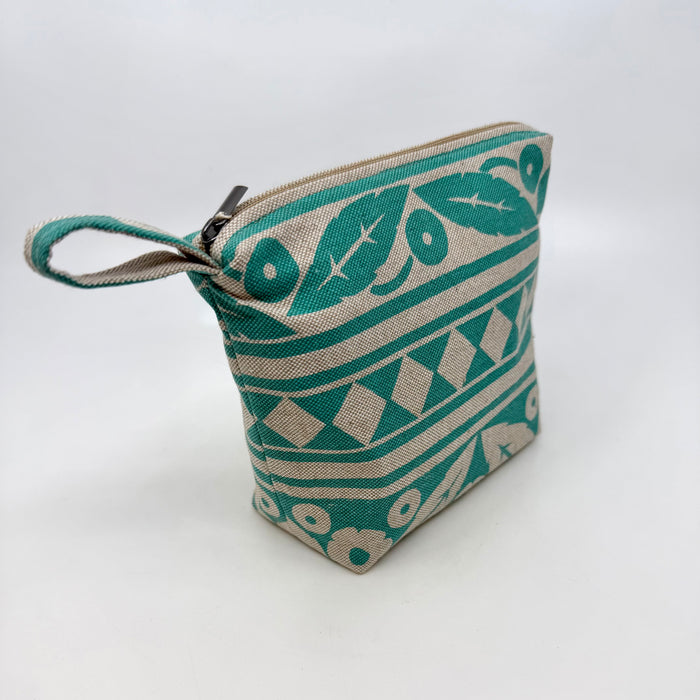 'Rodmarton' make up bag, turquoise (KC110G)