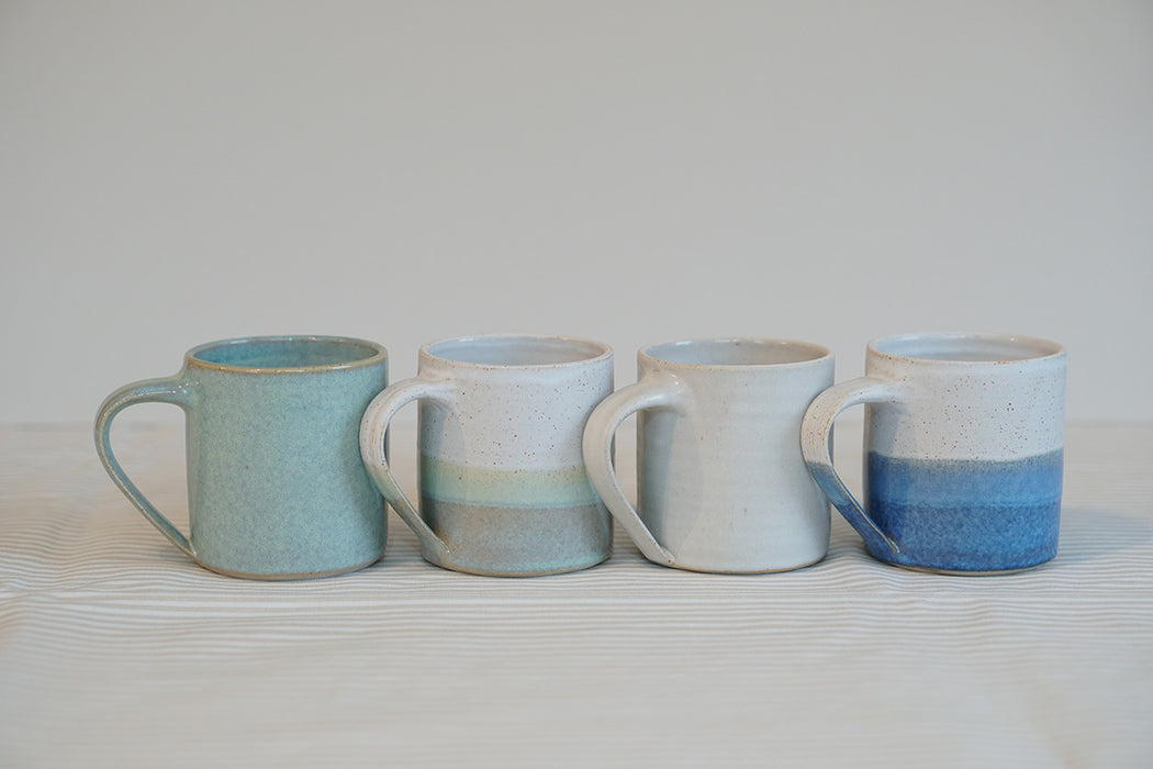 Seafoam/white mug (SJN33)