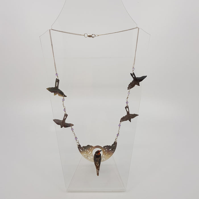 Barn Swallow necklace (ED235)