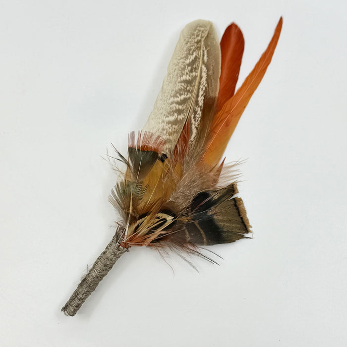 Feather corsage/brooch (LPK40B)