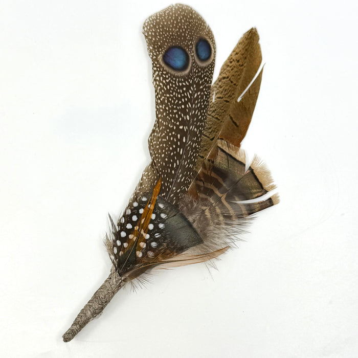 Feather corsage/brooch (LPK40D)