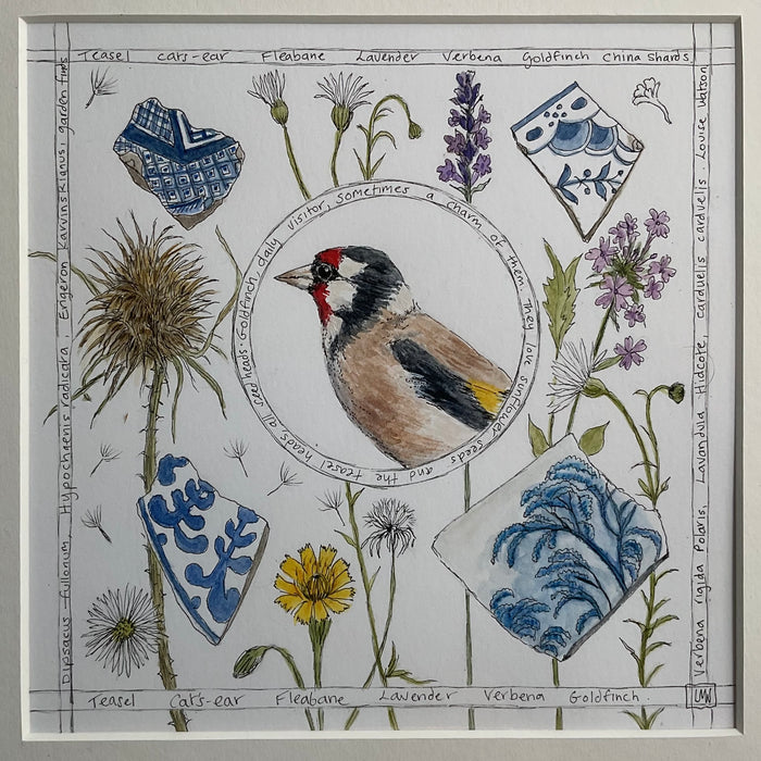 Goldfinch painting (LW334)