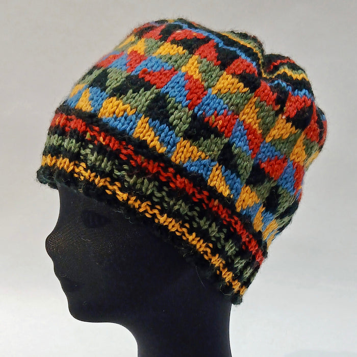 Hand Knit Hat (SBR531)