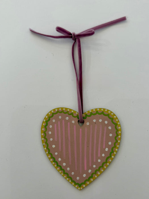 Hand painted heart (KM13a)