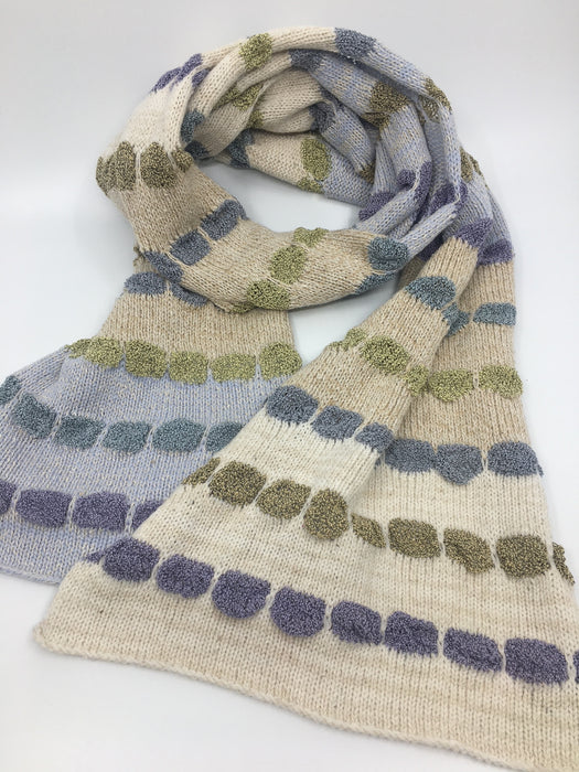 'Geneva snow' Scarf, (AD184)