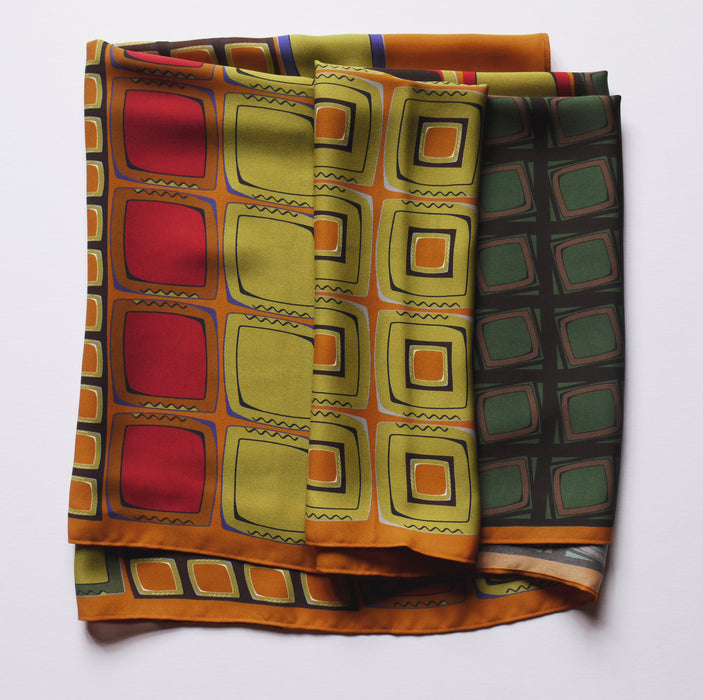 Italiano variation orange pashmina (AN401)