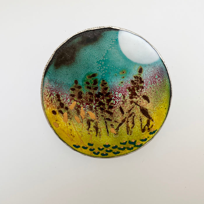 Landscape brooch (SD363A)
