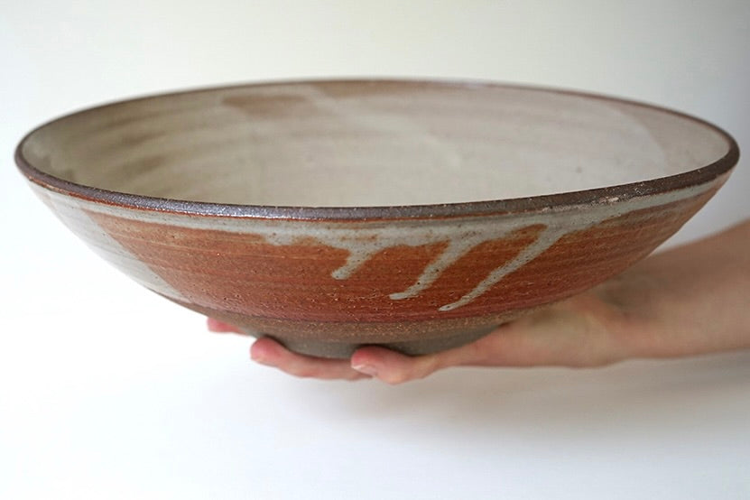 Large wood fired fruit bowl (SJN29)