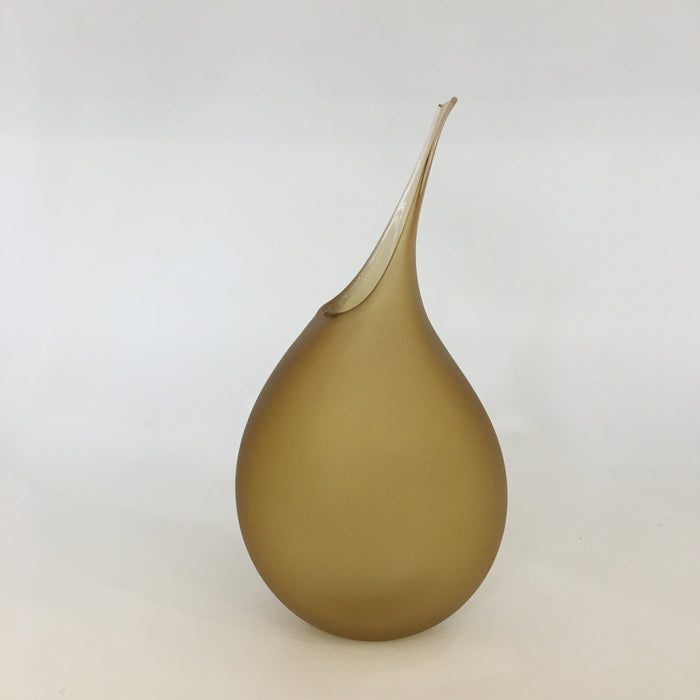 Mini Pod Vase, amber (LOC305)