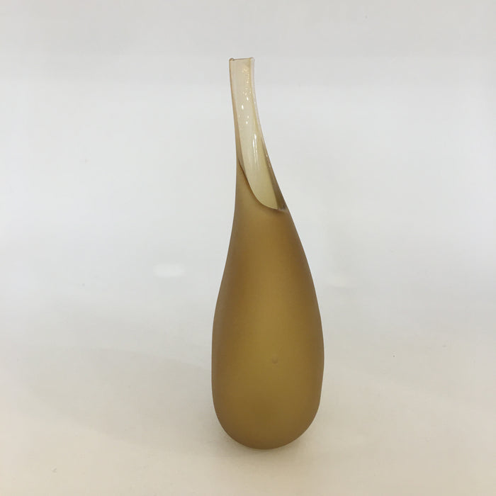 Mini Pod Vase, amber (LOC305)