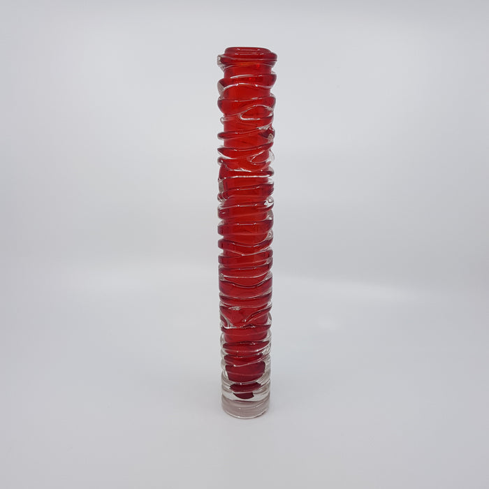 Strata Bud Vase, red (LOC236)
